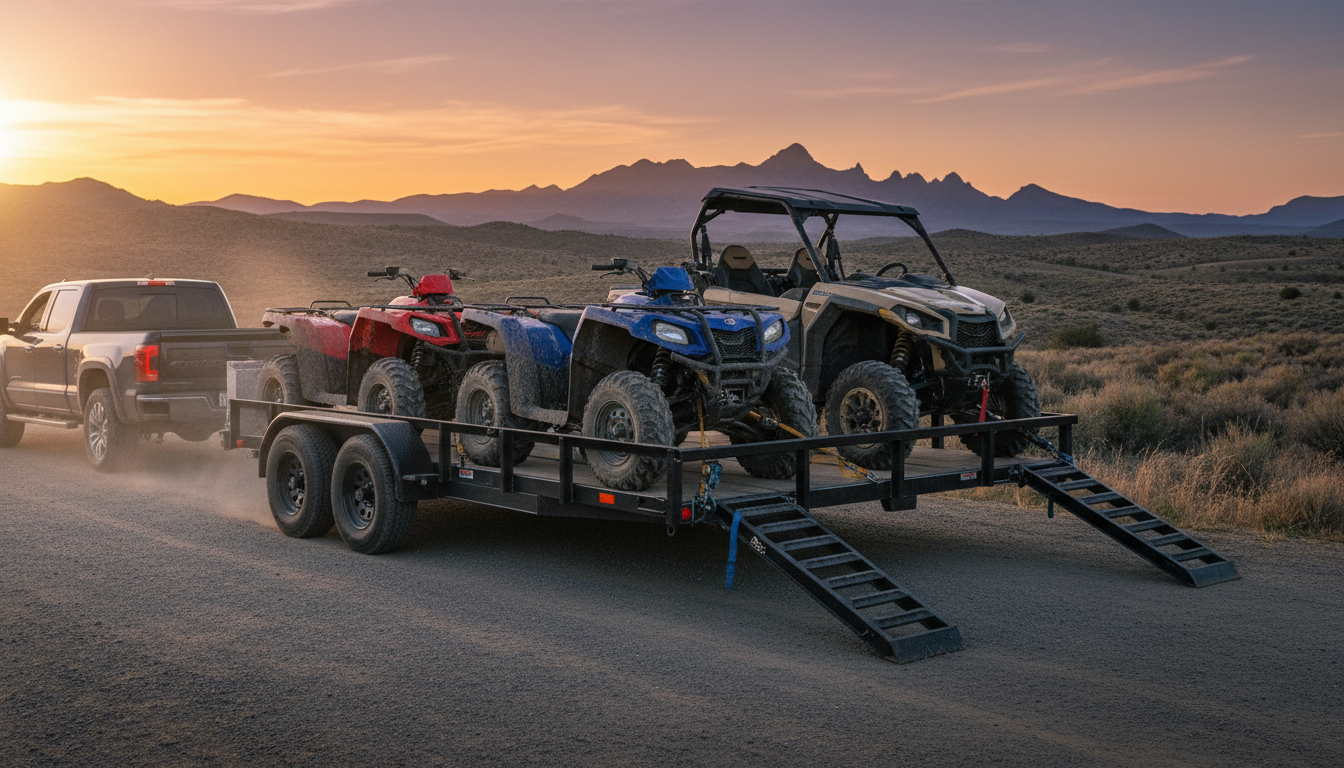 ATV / UTV Taşıma Römorku