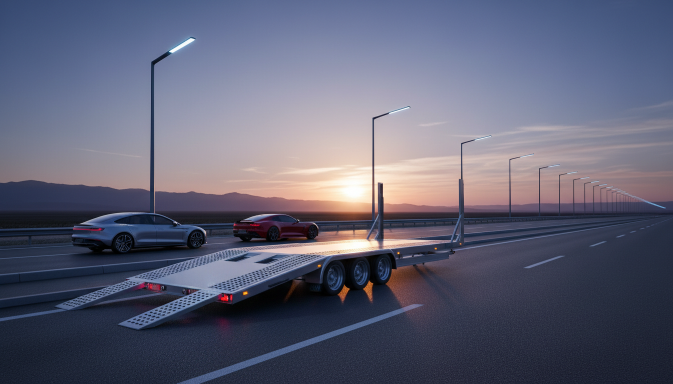 Platform Araç Taşıma Römorku